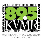 KVMR 89.5 Music of the World, Voice of the Community